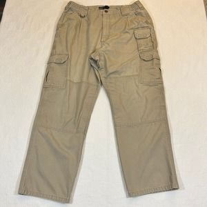 5.11 Tactical Pants Men's 36 x 30 74251 8,5 oz Cotton Canvas Small Flaw by Fly